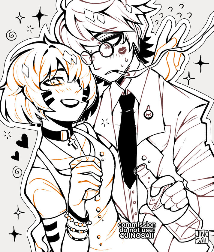 Makirai (OC) &amp; Vincent